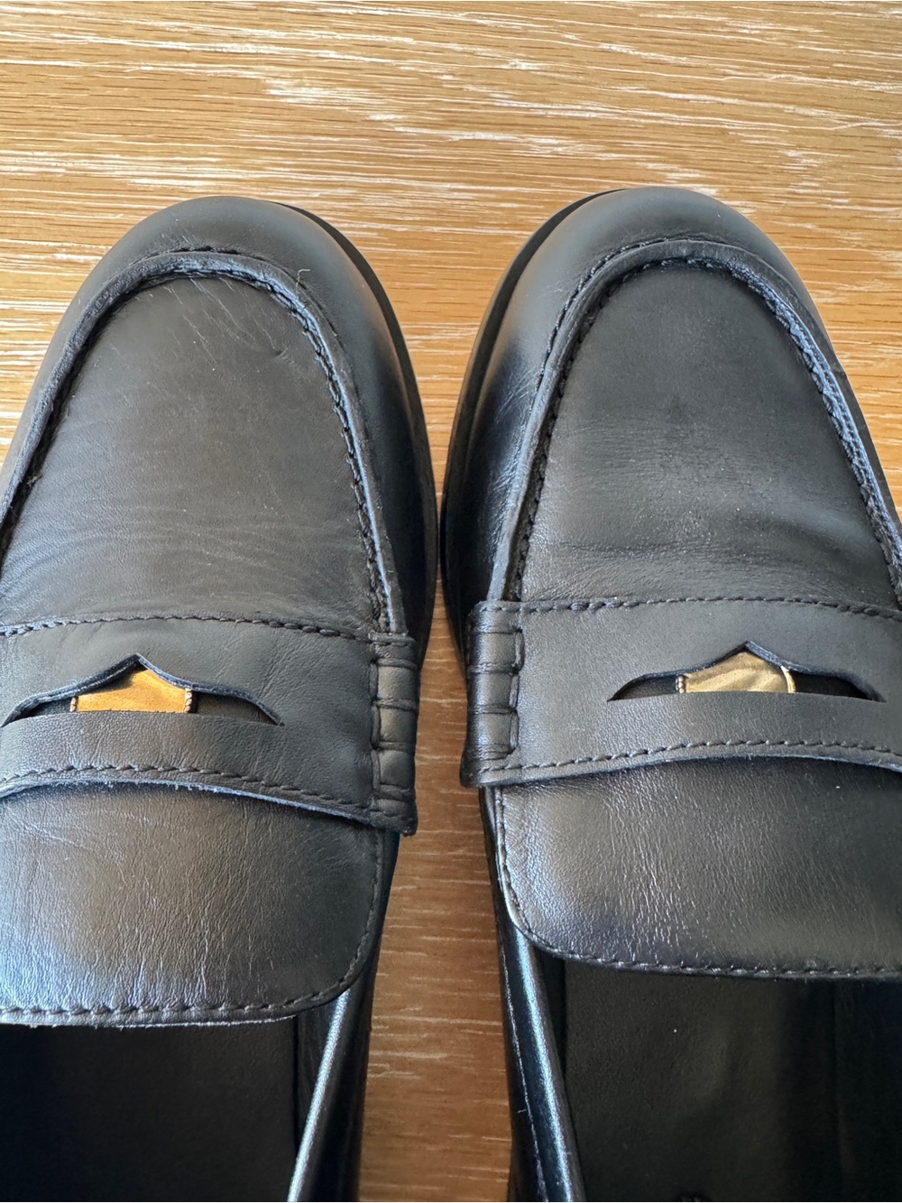 NWOB MADEWELL Women's The Grayson Penny Loafer True Black Leather Size 9.5 NX647 - Picture 15 of 15